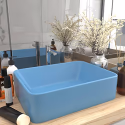 Notre lavabo rectangulaire, en céramique, est un supplément parfaitement élégant et intemporel à toute salle de bain, cabinet ...