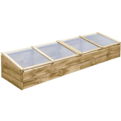 vidaXL Serres 2 pcs Bois de pin imprégné 200x50x35 cm