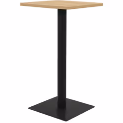 Ajoutez une touche d'ambiance française romantique avec notre élégante table de bistrot. Le dessus de table est fait de panne ...