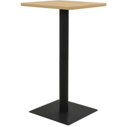 Table de bistro Couleur chêne 60x60x107 cm