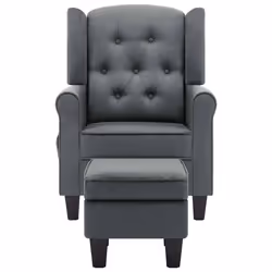 VidaXL 320161 Fauteuil massant électrique Gris