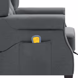 VidaXL 320161 Fauteuil massant électrique Gris - Vue supplémentaire 7