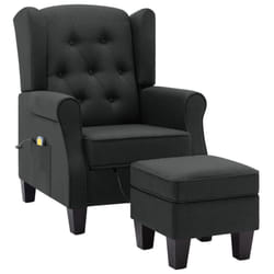 VidaXL 320162 Fauteuil massant électrique Gris