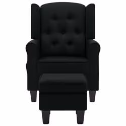 VidaXL 320163 Fauteuil massant électrique Noir