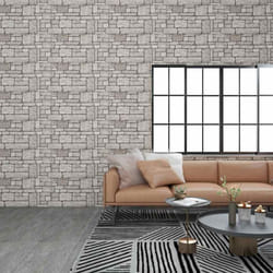 Vidaxl - Panneaux muraux 3D avec design de brique gris 10 pcs eps
