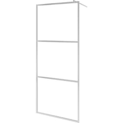 vidaXL Paroi de douche à l'italienne à verre ESG dépoli 100x195 cm