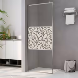 Apportez une nouvelle apparence esthétique à votre salle de bain avec notre mur de douche à l'italienne moderne avec le verre ...