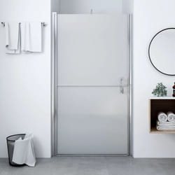 Vidaxl - Porte de douche Verre trempé dépoli 91x195 cm