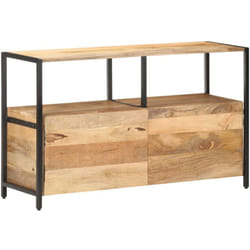 Buffet 110x35x65 cm Bois de manguier massif vidaXL