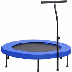 Ce trampoline de fitness à ressort de 122 cm est une excellente option pour tous ceux qui cherchent à obtenir ou rester en fo ...
