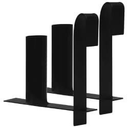 vidaXL Distributeurs de bandes de clôture d'intimité 2 pcs Acier