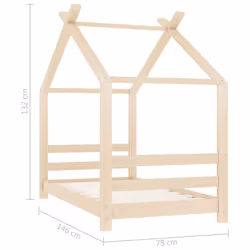 VidaXL 289607 Lit pour enfant Bois - Vue supplémentaire 7