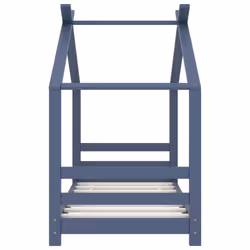 VidaXL 289613 Lit pour enfant Gris Bois