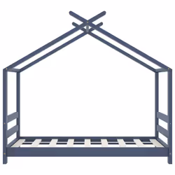 VidaXL 289613 Lit pour enfant Gris Bois - Vue supplémentaire 4