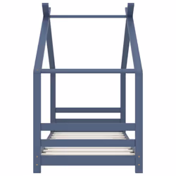 VidaXL 289614 Lit pour enfant Gris Bois