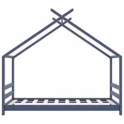 VidaXL 289614 Lit pour enfant Gris Bois - Vue supplémentaire 4