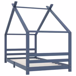 VidaXL 289615 Lit pour enfant Gris Bois