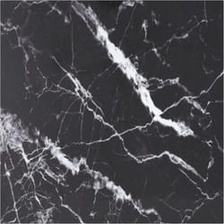 Dessus de table noir 80x80 cm 6 mm verre trempé design marbre Vidaxl