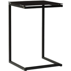 Vidaxl - Table d'appoint Noir 40x40x60 cm Verre trempé