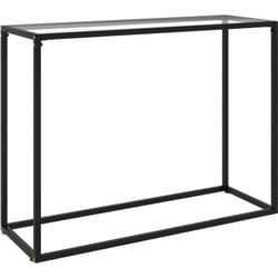 Vidaxl - Table console Transparent 100x35x75 cm Verre trempé