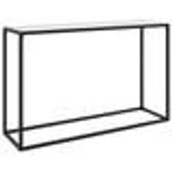 vidaXL Table console Blanc 120x35x75 cm Verre trempé - TU