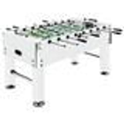 vidaXL Baby-foot Acier 60 kg 140x74,5x87,5 cm Blanc - TU