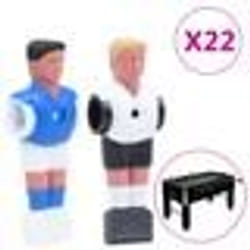 vidaXL Joueurs de baby-foot pour tige de 15,9 mm 22 pcs