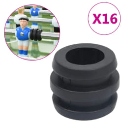 vidaXL Butées de tige de baby-foot pour tige de 15,9/16 mm 16 pcs - TU