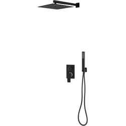 Système de douche de conception élégant avec bouton de récupération Déviateur de différentes couleurs couleur : Noir