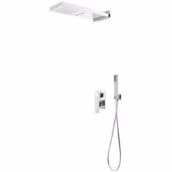 Ce système de douche au design élégant fait un excellent supplément à votre salle de bain. Fabriquée en acier inoxydable 201, ...