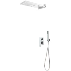 Vidaxl - Système de douche Acier inoxydable 201 Argenté