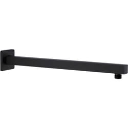 Vidaxl - Bras de douche carré en acier en acier inoxydable de 40 cm dans différentes couleurs couleur : Noir