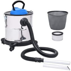 Vidaxl - Aspirateur à cendres et filtre hepa 1200W 20 l Acier inoxydable