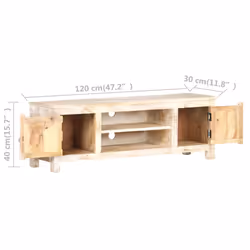 VidaXL 320237 Support TV et centre de divertissement - Vue supplémentaire 6