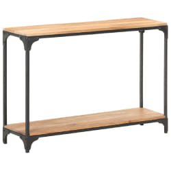 vidaXL Table console 110x30x75 cm Bois solide d'acacia - TU