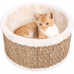 Cet adorable panier pour le chat fournit un lieu de couchage sûr et confortable pour vos beaux chats ! La peluche ultra-doux  ...