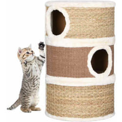 Vidaxl - Tonneau à gratter pour chats 60 cm Herbiers marins