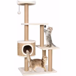 Description générale Divertissez vos adorables chats à l'infini avec notre arbre à chat. Ce centre de jeux pour chats tout-en ...