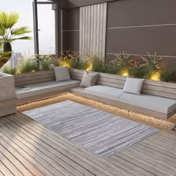 Ce tapis d’extérieur tendance est un excellent supplément décoratif à votre espace de vie extérieur ! Placez-le dans votre zo ...
