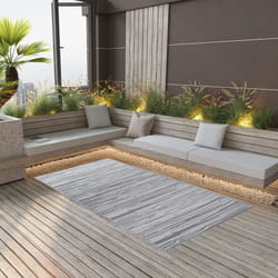 Vidaxl - Tapis d'extérieur Gris 190x290 cm pp