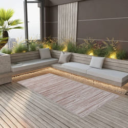 vidaXL Tapis d'extérieur ARAKIL marron 160x230 cm PP