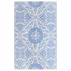 vidaXL Tapis d'extérieur ARAKIL Bleu azuré 190x290 cm PP - TU
