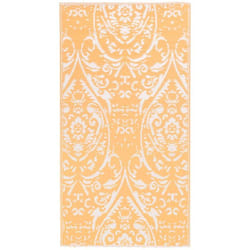 Vidaxl - Tapis d'extérieur Orange et blanc 160x230 cm pp