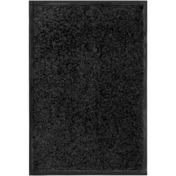 Vidaxl - Paillasson lavable Noir 40x60 cm