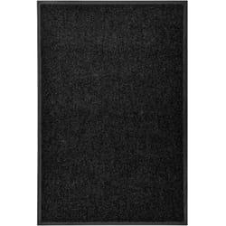 Vidaxl - Paillasson lavable Noir 60x90 cm