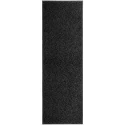 Vidaxl - Paillasson lavable Noir 60x180 cm