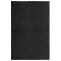 vidaXL Paillasson lavable Noir 120x180 cm - TU