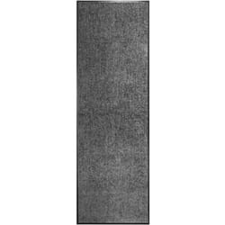 Vidaxl - Paillasson lavable Anthracite 60x180 cm