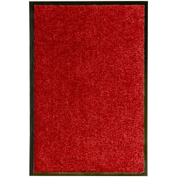 Vidaxl - Paillasson lavable Rouge 40x60 cm