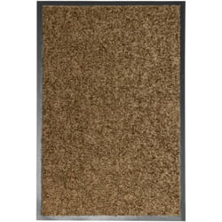 Vidaxl - Paillasson lavable Marron 40x60 cm